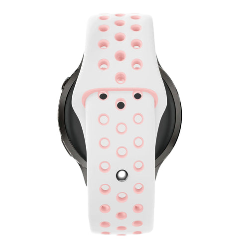 Bandz Garmin Forerunner 70 Sportarmband 'Deluxe' (Weiß/Rosa)