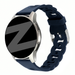 Bandz Samsung Galaxy Watch 3 - 41mm Silikonarmband 'Chains' (Dunkelblau)