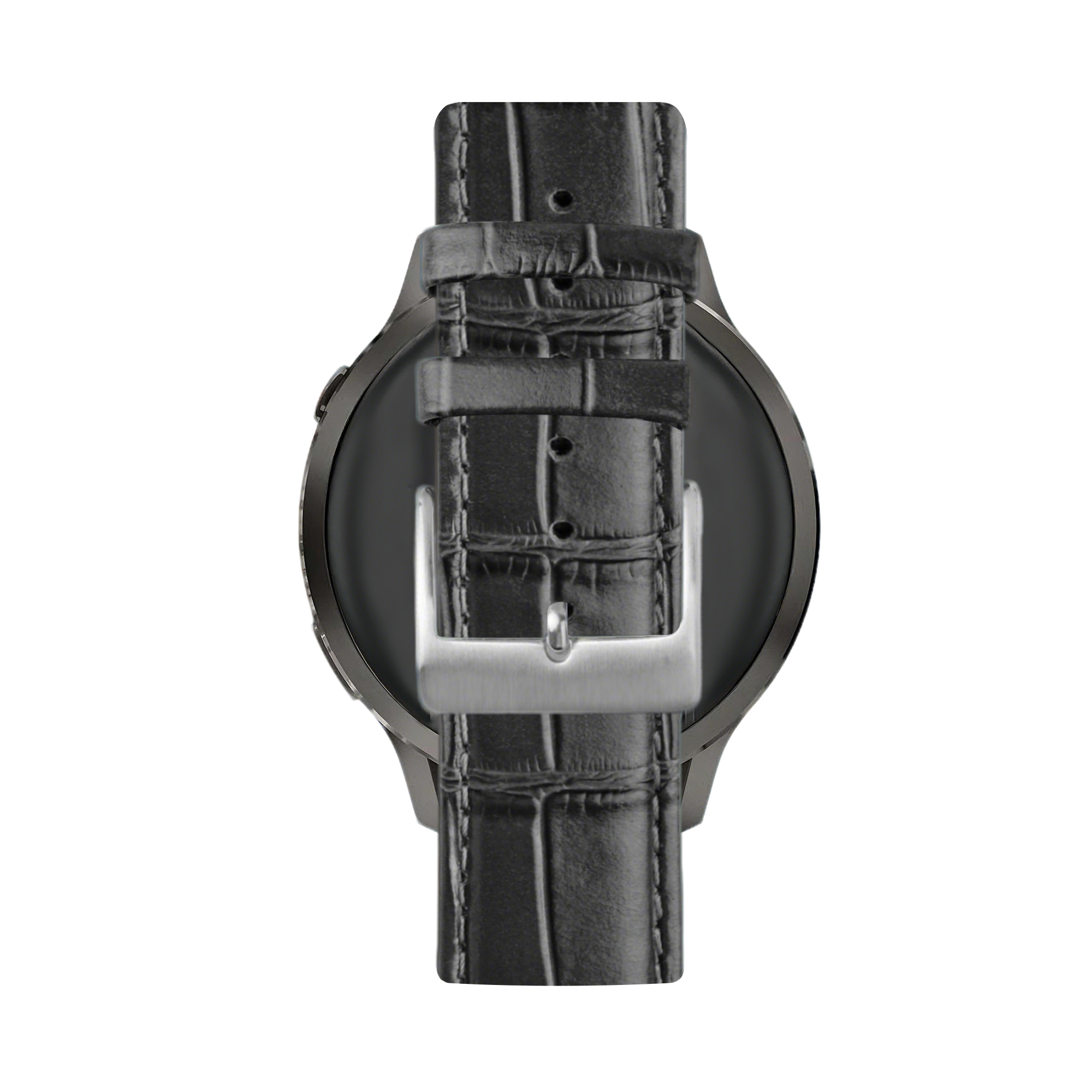 Bandz Garmin Bounce 2 Leather Strap Crocodile Grain (Black)