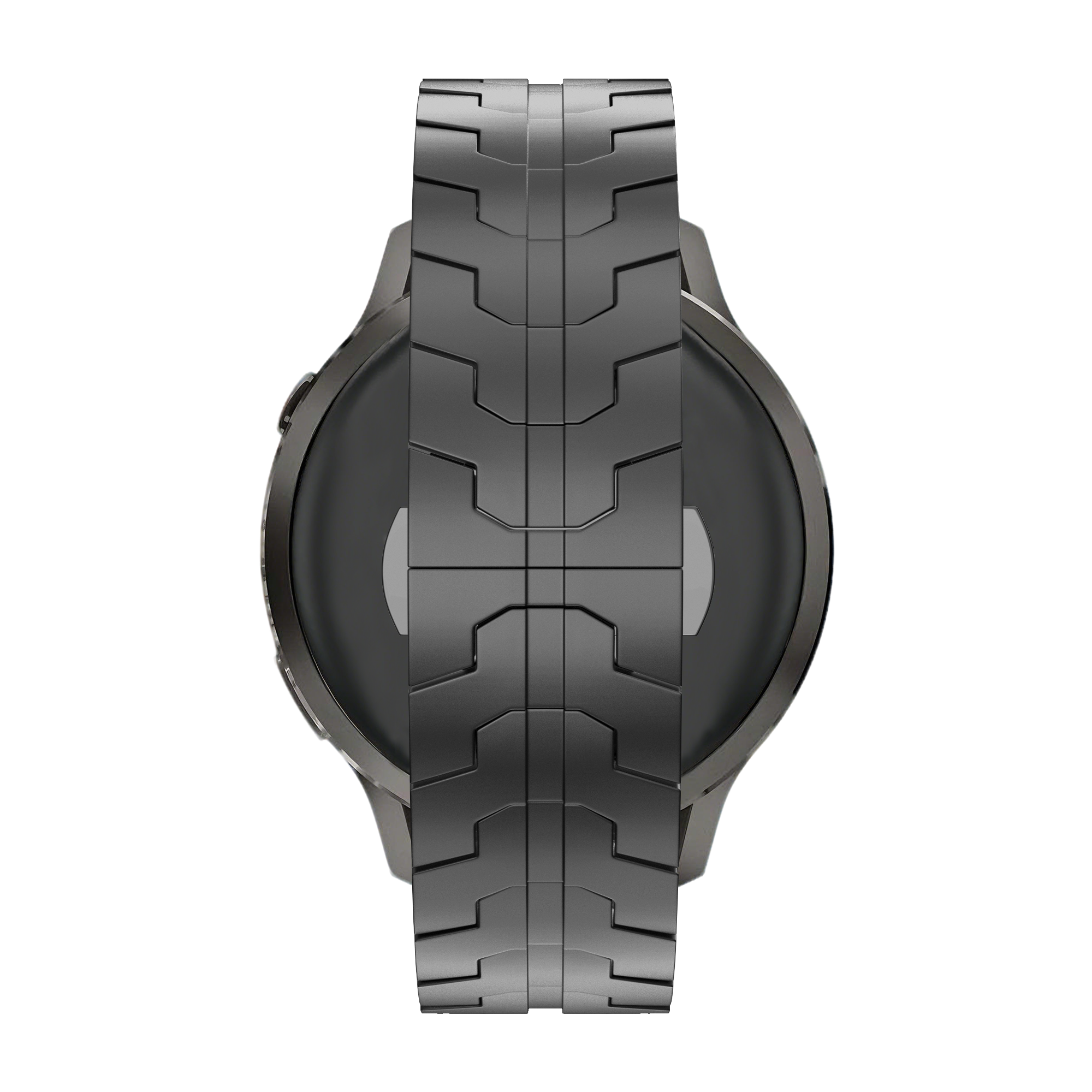Bandz Garmin Forerunner 255 Stahlarmband 'Iron' (Schwarz)