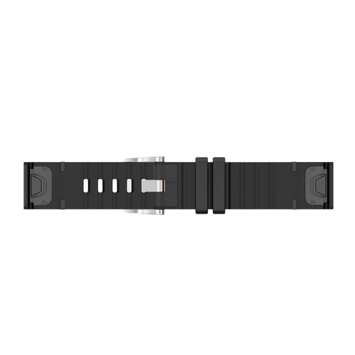Garmin Fenix 5 / 6 Leather Hybrid Strap (Black)