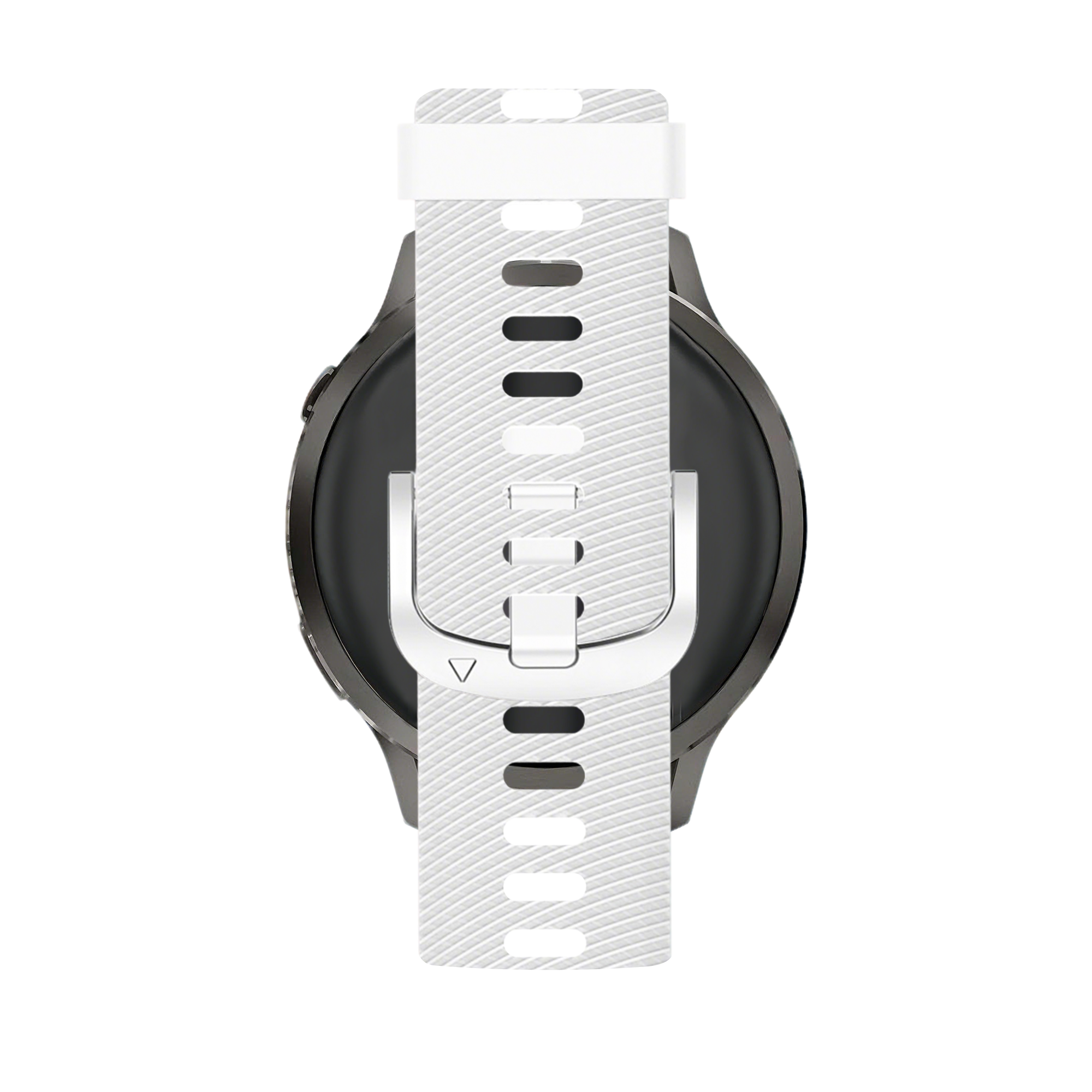 Bandz Garmin Forerunner 265s Silicone Strap 'Deluxe' (White)