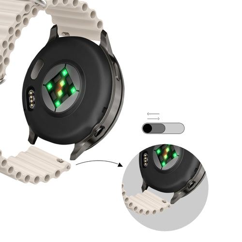 Bandz Garmin Bounce 2 Ocean Strap 'Classic' (Beige)