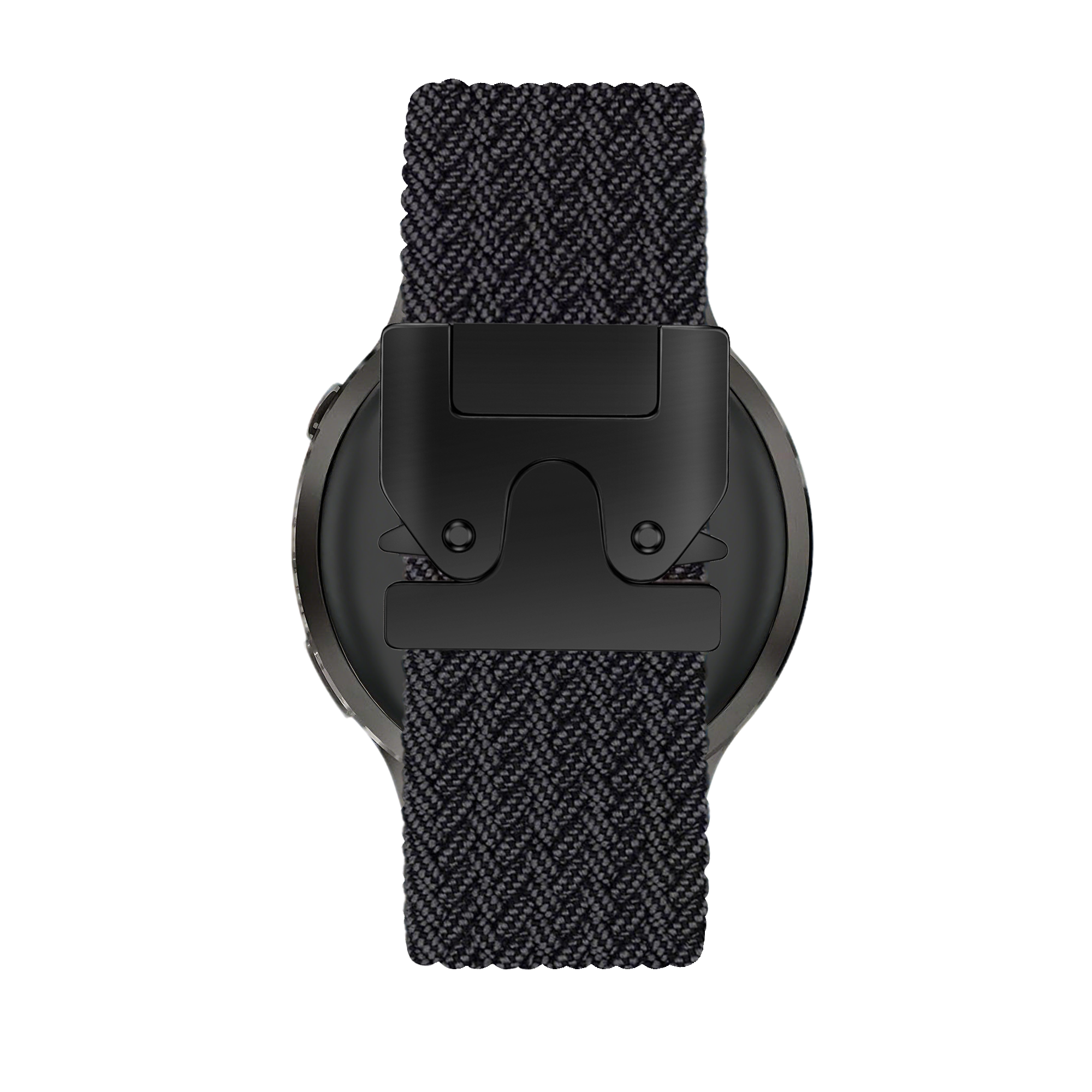 Bandz Bracelet tressé 'Parachute' Garmin Venu 2 (graphite)