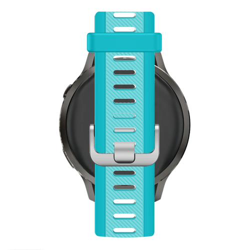 Bandz Garmin Vivomove 3 Dual Buckled Sport Strap (Aqua)