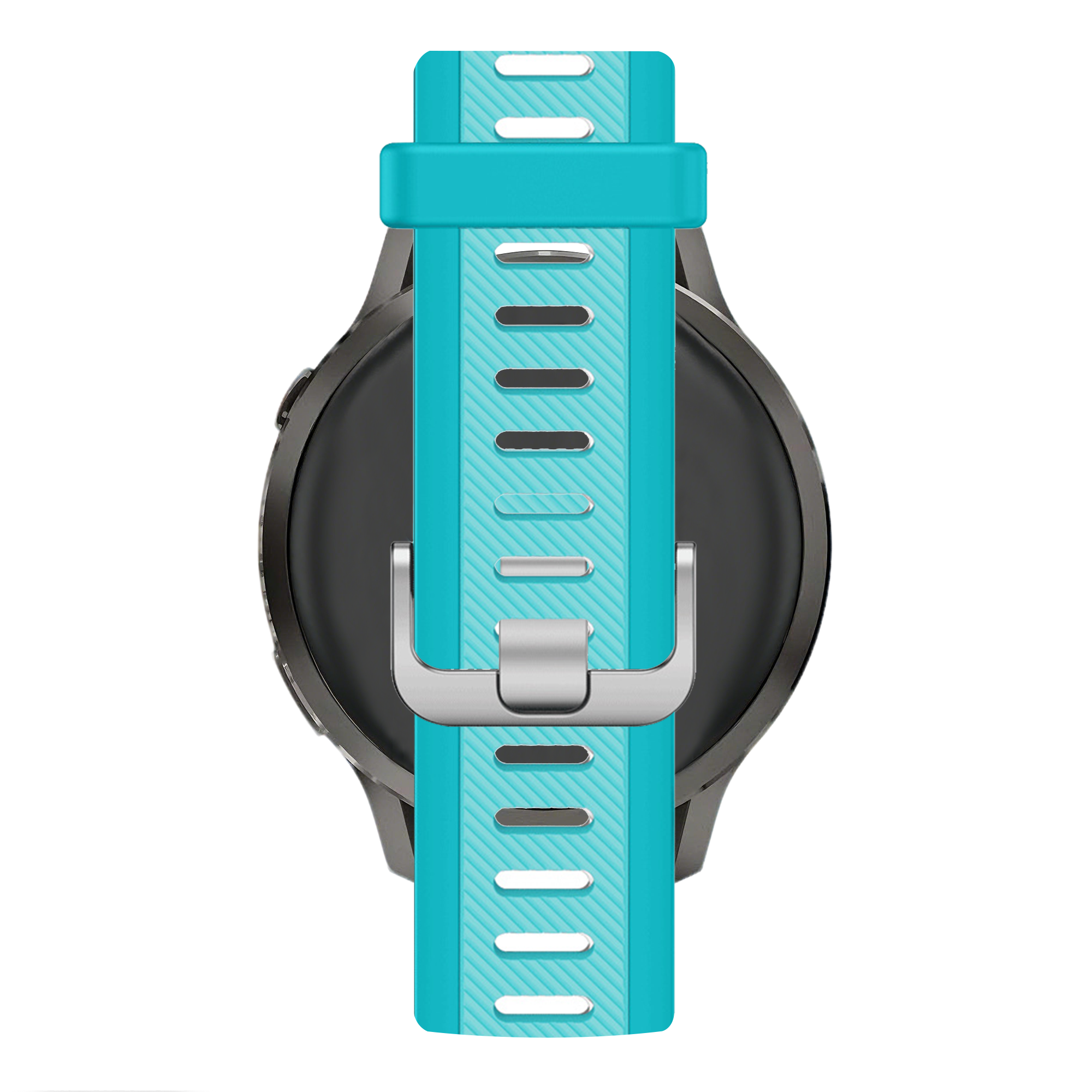 Bandz Garmin Vivomove 3 Dual Buckled Sport Strap (Aqua)