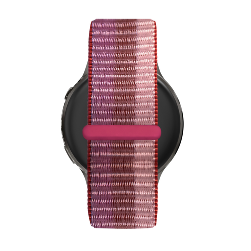 Bandz Garmin Venu 2s Nylon Loop Armband (Berry)