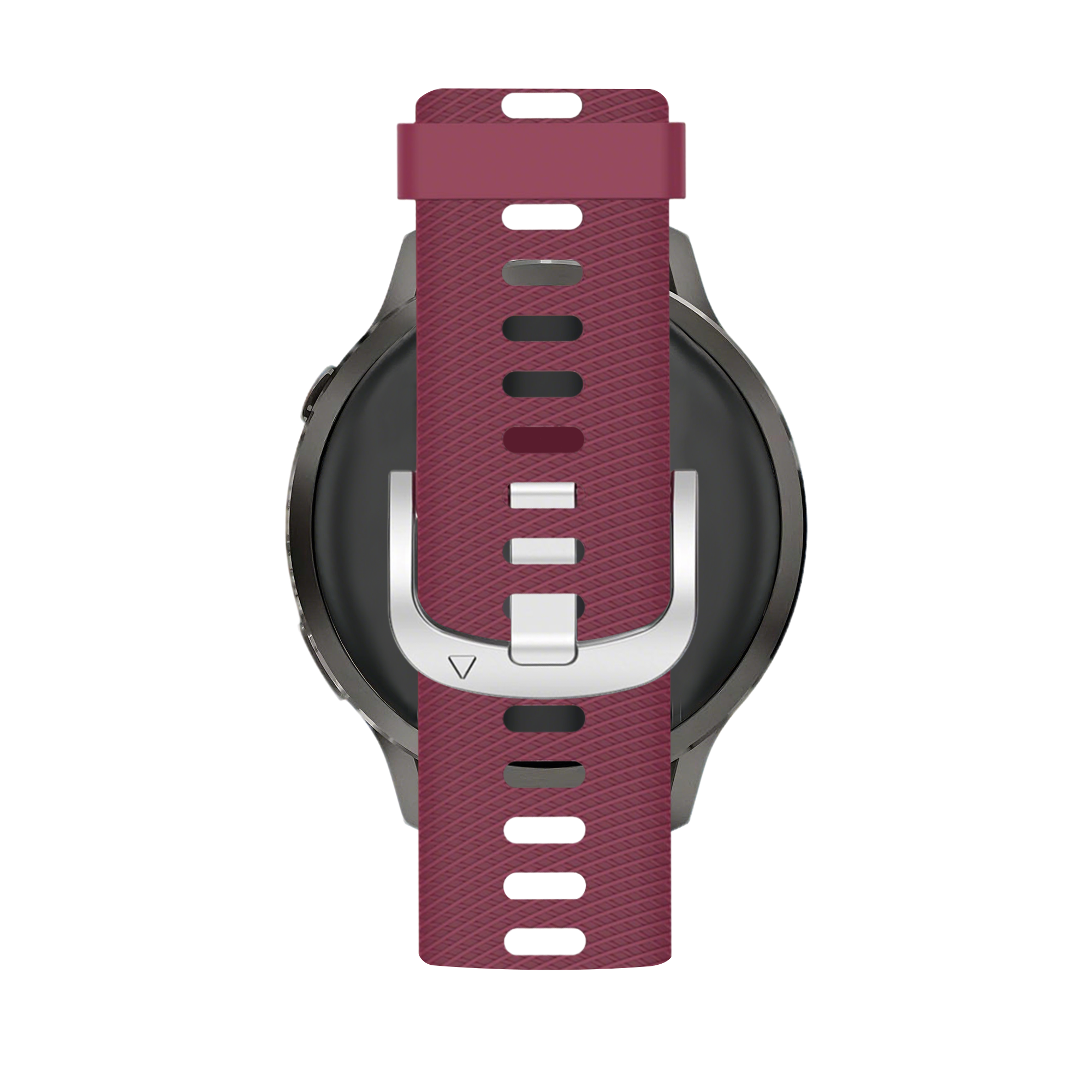 Bandz Garmin Forerunner 265s Silicone Strap 'Deluxe' (Wine Red)