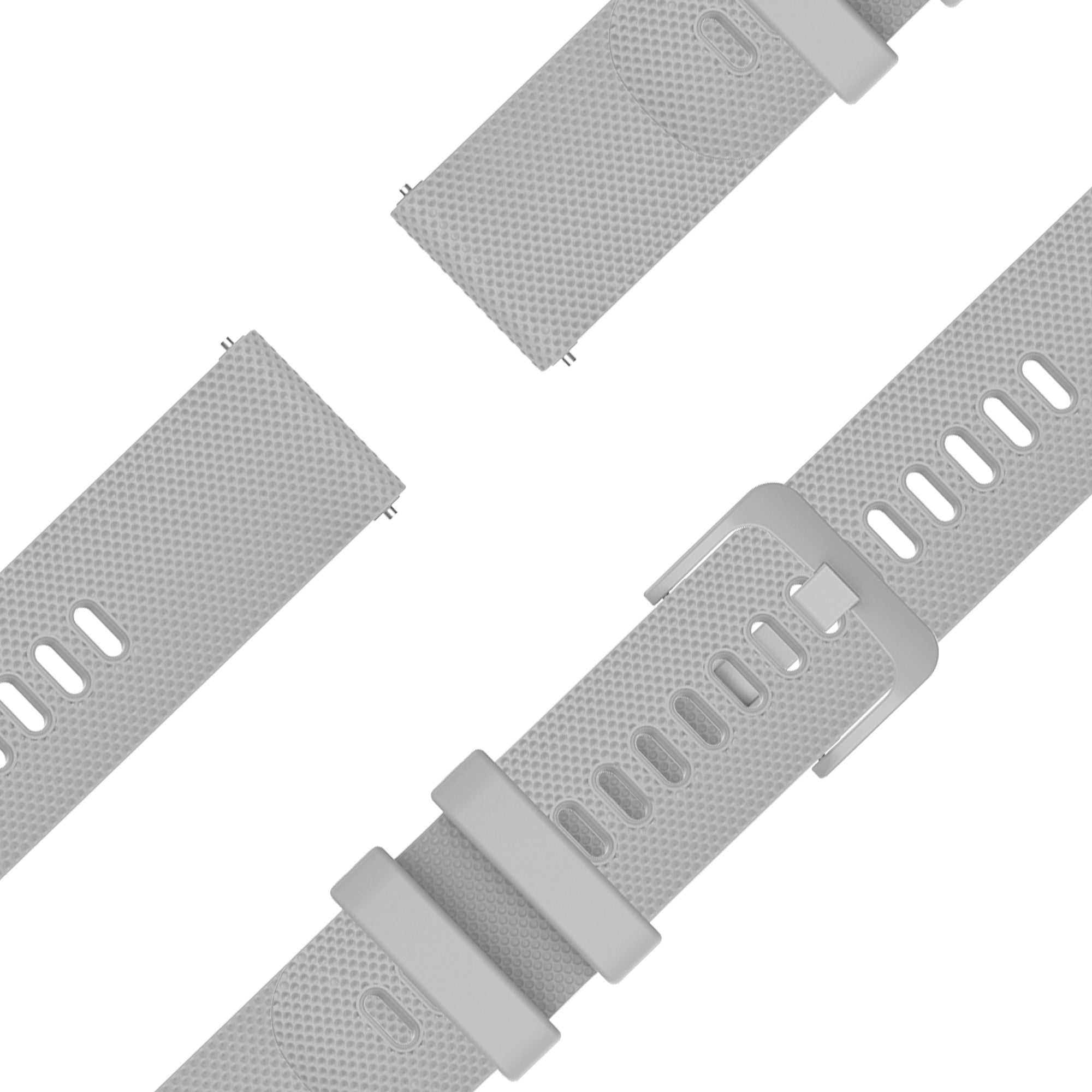 Bandz Garmin Forerunner 645 Silicone Strap 'Premium' (Grey)