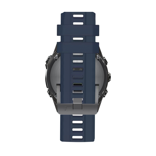 Bandz Garmin Instinct 2s siliconen band 'Classic' (donkerblauw)