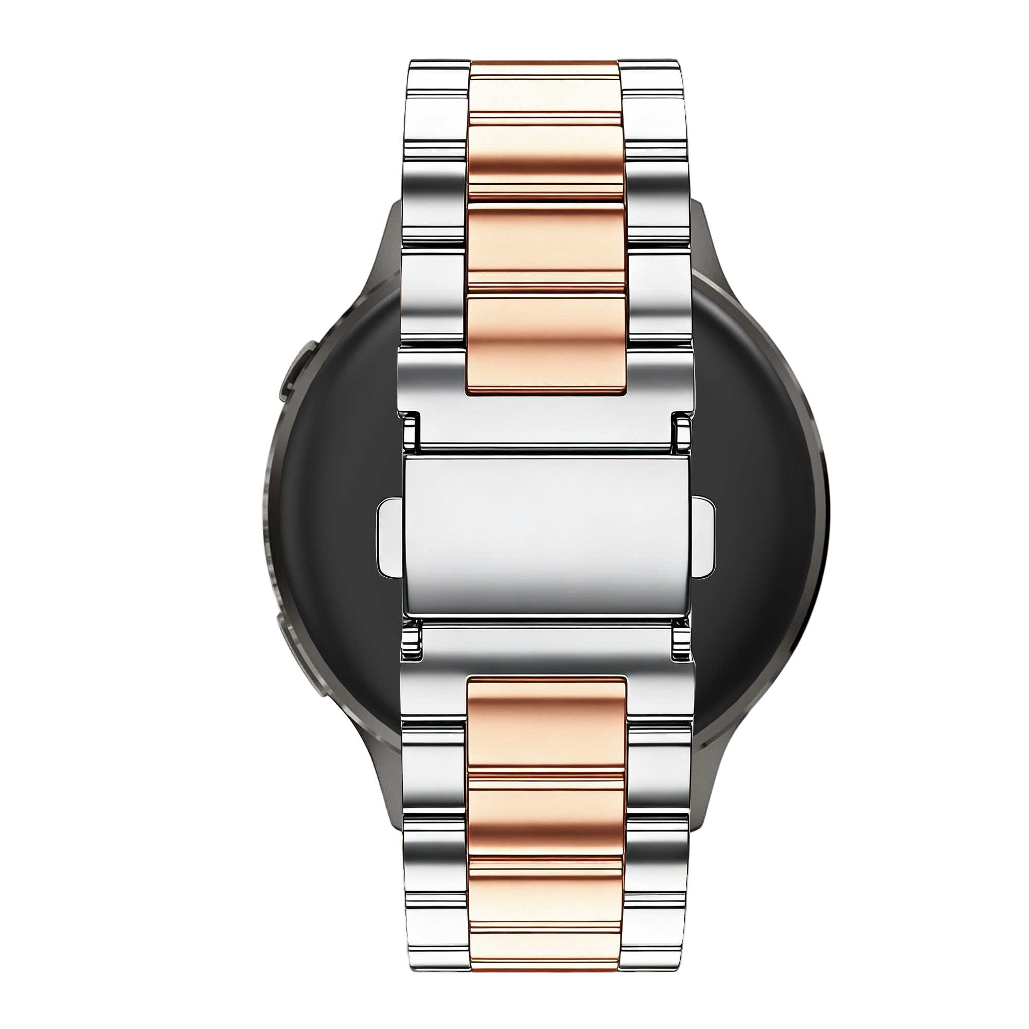 Bandz Garmin Venu 2s Steel Strap 'Classic' (Silver/Rose Gold)