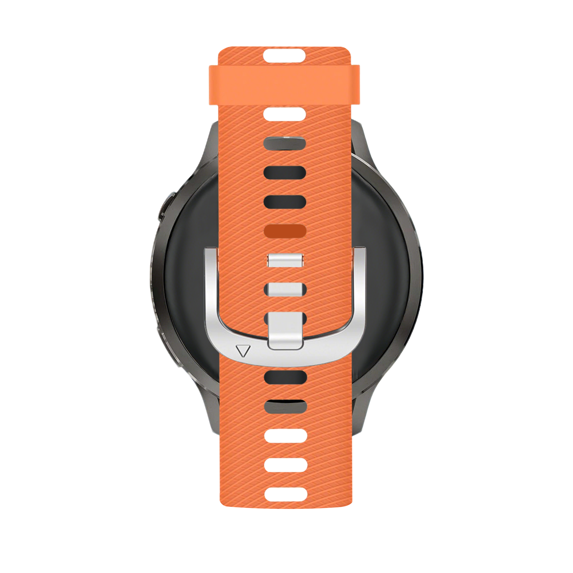 Bandz Garmin Forerunner 265s Silicone Strap 'Deluxe' (Orange)