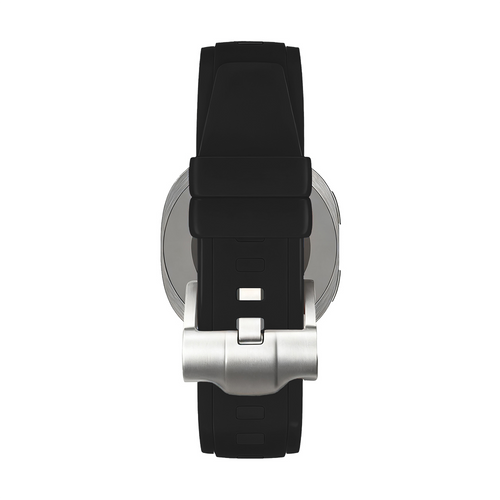 Bandz Samsung Galaxy Watch 8 Classic Silikonarmband 'Luxe Liquid' (Schwarz)