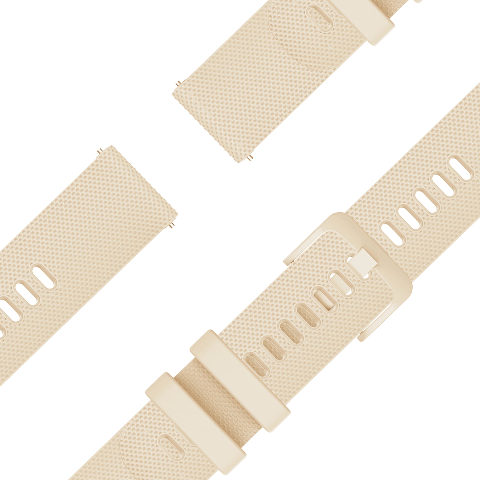 Bandz Garmin Forerunner 645 Silicone Strap 'Premium' (Beige)