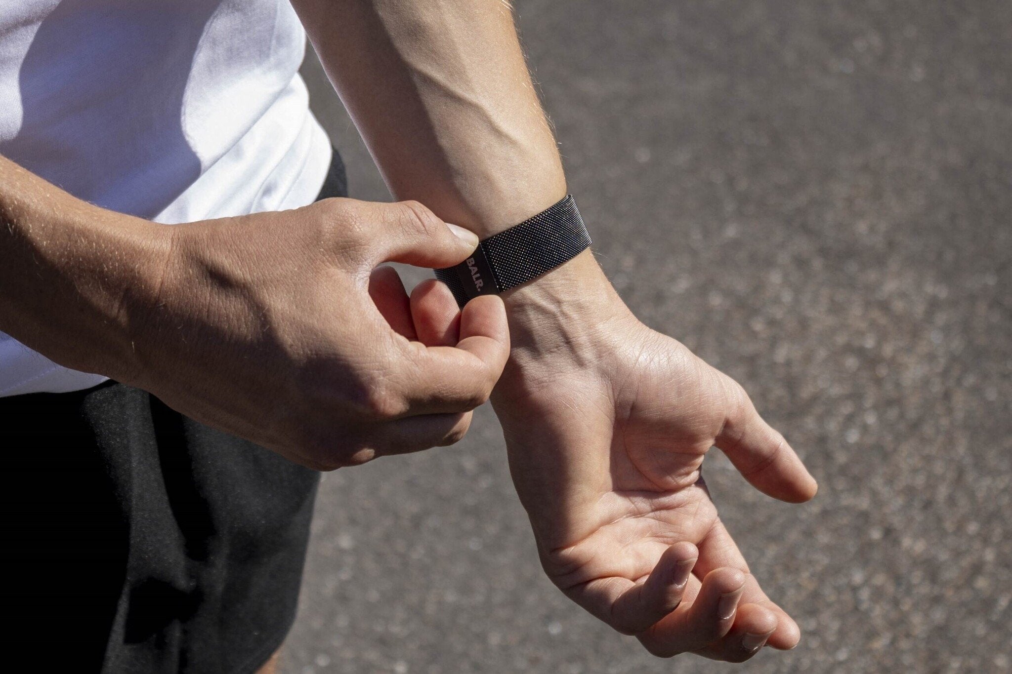 BALR Amazfit GTS 2 Milanese Armband (Schwarz)