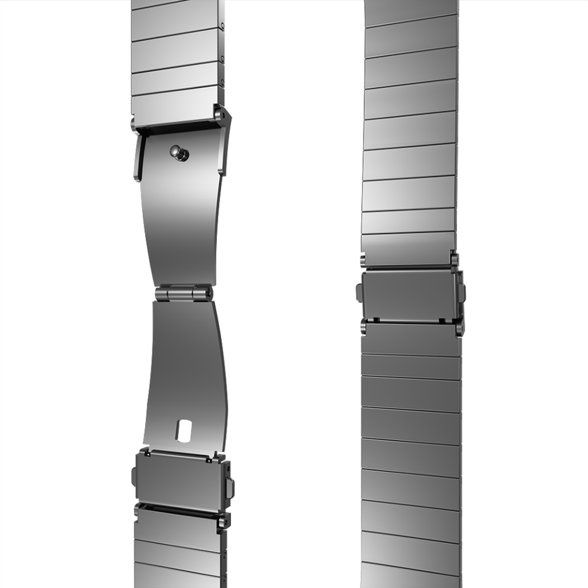 Correa titanio de lujo Huawei Watch Ultimate (grafito)
