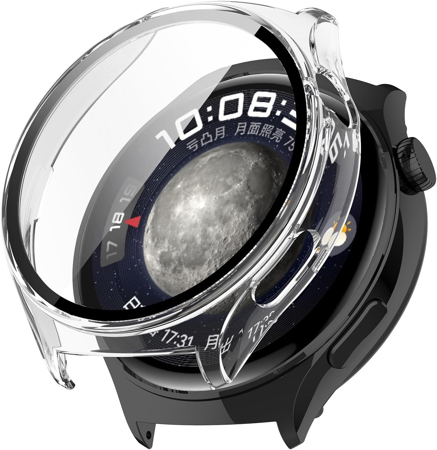Funda rígida con vidrio para Huawei Watch 4