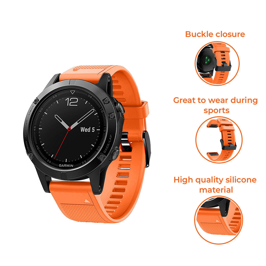 7424901690635_Garmin Fenix 5 6_Siliconen_Oranje_Kenmerk_EN