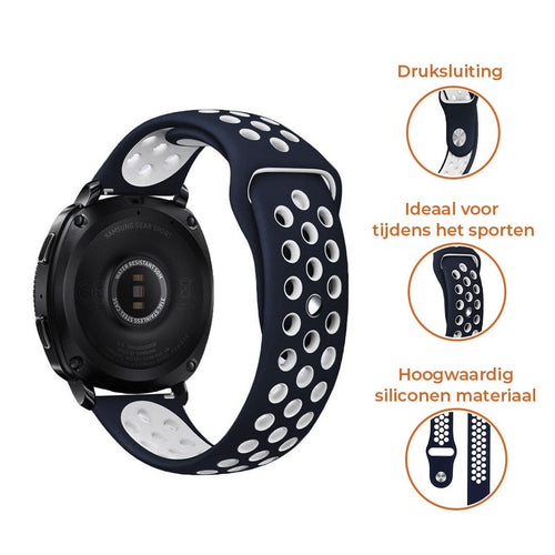 Suunto Race (s) Sportarmband (blau/weiß)