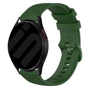 Huawei Watch 5 - 46mm Premium Silicone Strap (Dark Green)