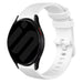 Samsung Galaxy Watch 6 Classic 47mm Premium Silikonarmband (Weiß)