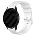 Samsung Galaxy Watch 6 Classic 43mm Premium Silicone Strap (White)