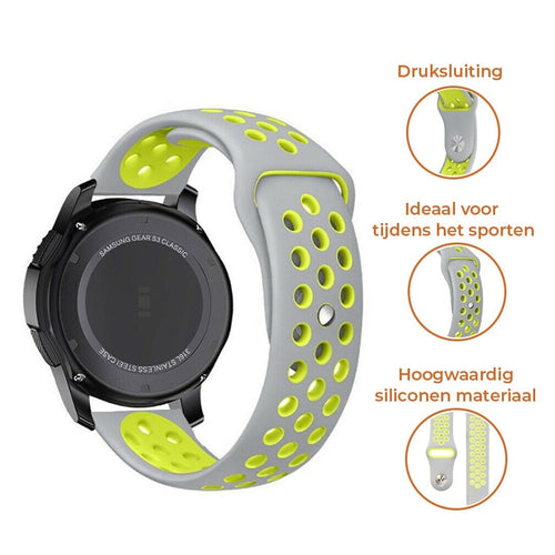 Suunto 9 Peak Sportarmband (Grau/Gelb)