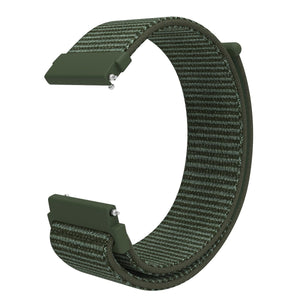 Garmin Forerunner 255s Nylon Strap (Dark Green)