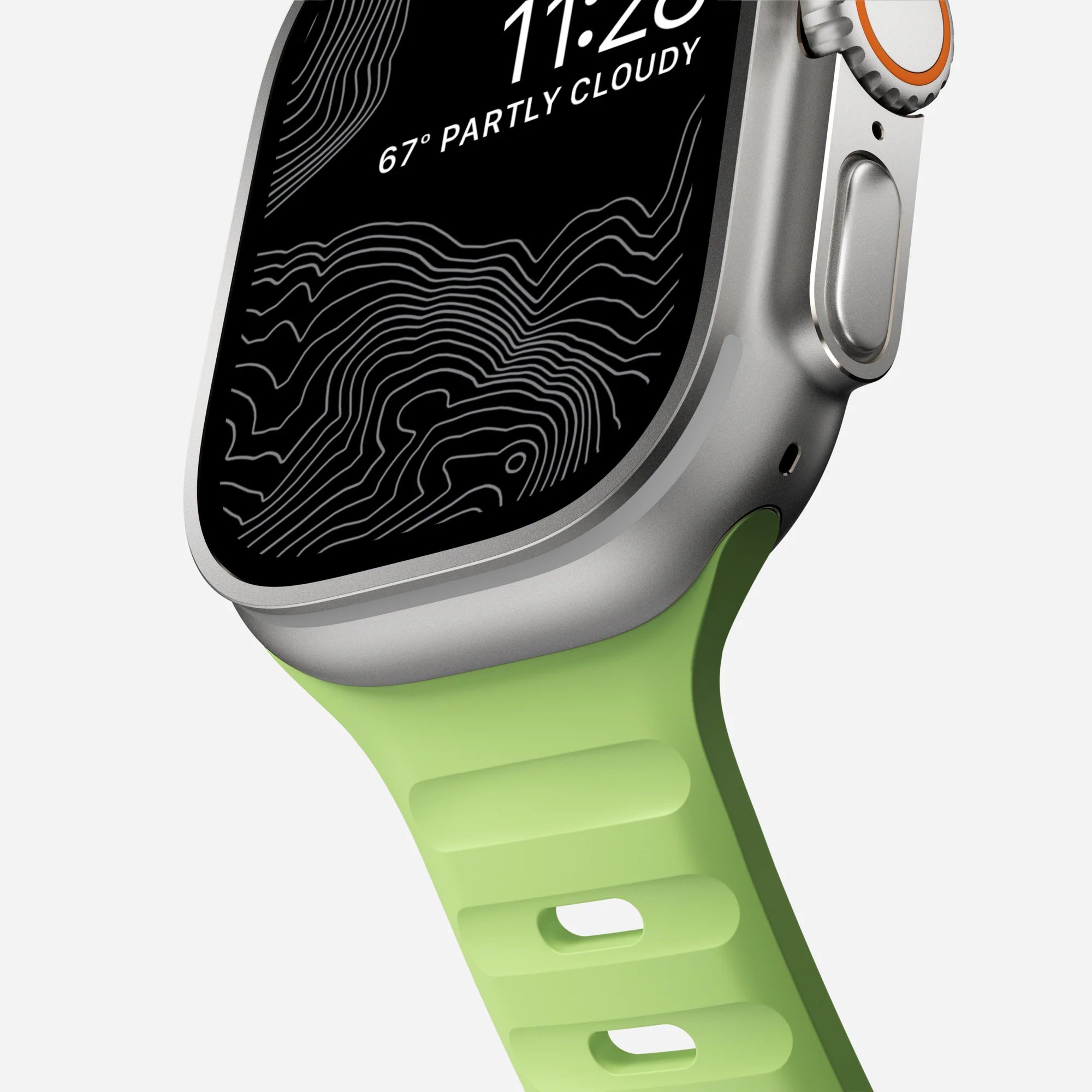 Nomad Sport Apple Watch Silikonarmband (Glow 2.0)