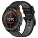 Correa deportiva con hebilla Garmin Instinct 3 - 45mm (negra/gris)
