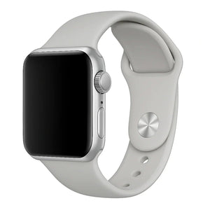 Apple Watch Silicone Strap (Grey)