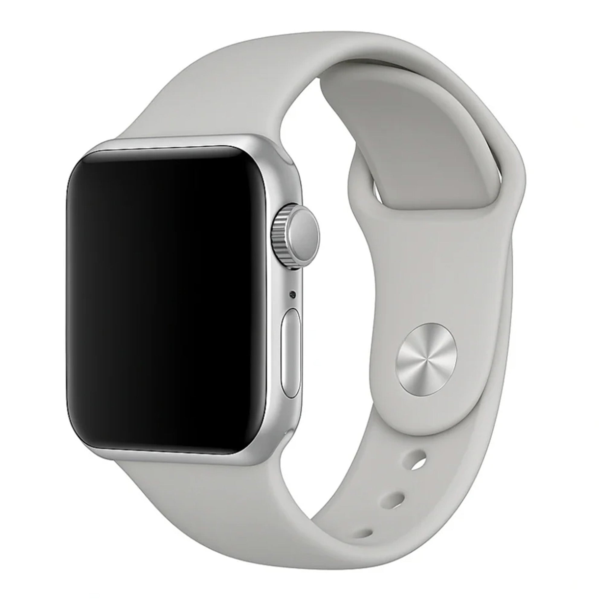 Correa silicona Apple Watch (gris)