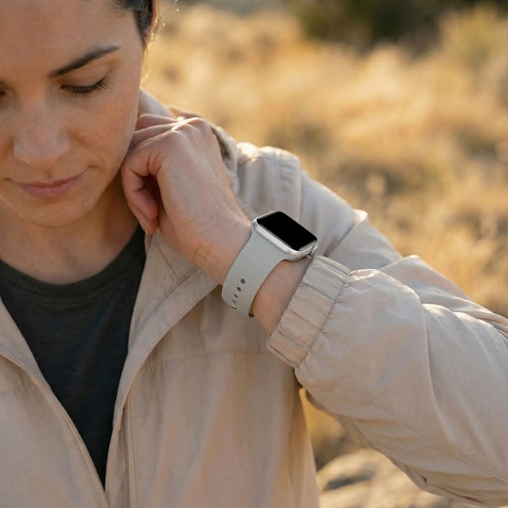 Apple Watch Silicone Strap (Grey)