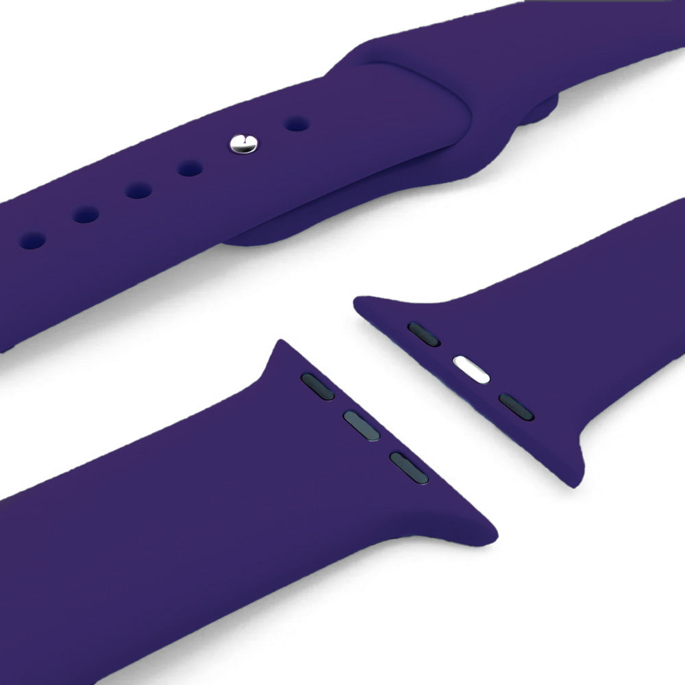Apple Watch Silicone Strap (Purple)