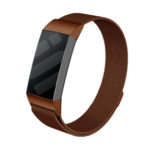 Fitbit Charge 4 Milanese Strap (Brown)