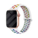 Apple Watch Sport Strap (White/Rainbow)