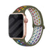 Apple Watch Sport Strap (Olive/Rainbow)