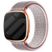 Fitbit Sense Nylon Strap (Grey/Pink)
