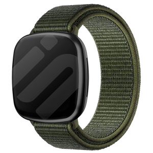 Fitbit Sense Nylonarmband (Grün)