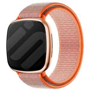 Correa nylon Fitbit Versa 3 (naranja)