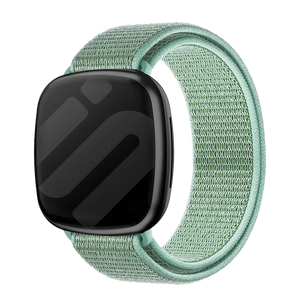 Correa nylon Fitbit Versa 3 (verde menta)