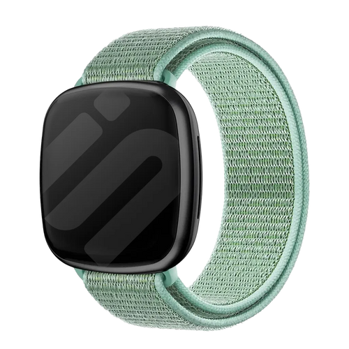 Correa nylon Fitbit Versa 3 (verde menta)