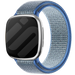 Fitbit Versa 3 Nylonarmband (Hellblau)