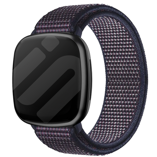 Fitbit Sense Nylonarmband (Indigoblau)