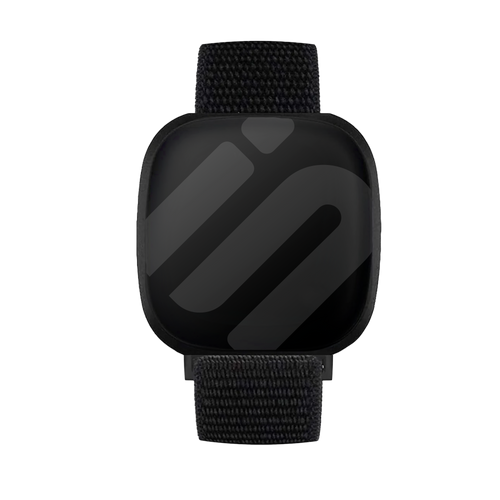Fitbit Versa 3 Nylon Strap (Black)