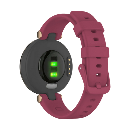 Bracelet silicone Garmin Lily (vin rouge)