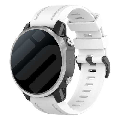 Garmin Descent Mk2S Silikonarmband (Weiß)