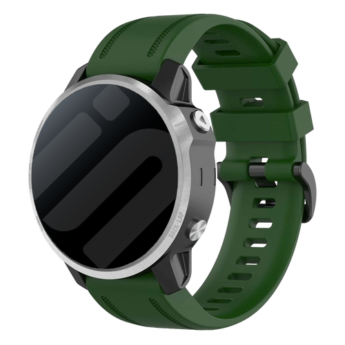Garmin D2 Delta S Silicone Strap (Army Green)