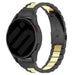 Samsung Galaxy Watch FE Steel Link Strap (Black/Gold)