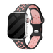 Apple Watch sport bandje (zwart/roze)
